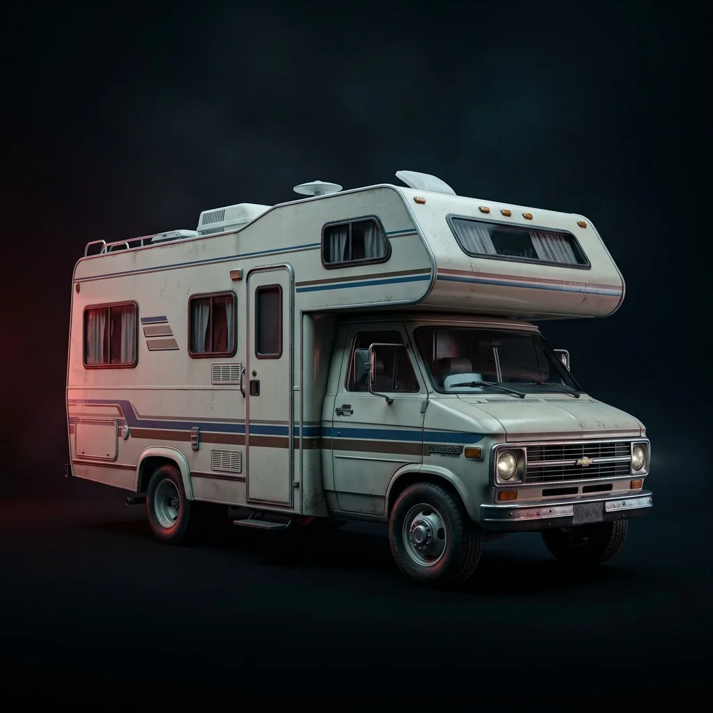 Wohnmobil mit Alkoven